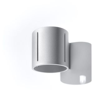 Aplique De Pared Inez Sollux   Gris