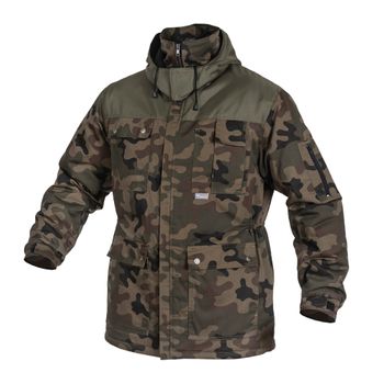 Parka Acolchada De Camuflaje - Talla Xl