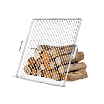 Grille De Cuisson Carrée Pour Braséro En Acier Inoxydable Le 50x50 Cm