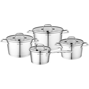 Batería Cocina Inducción 10 Piezas, Berlinger Haus Moonlight, Antiadherente  Titanio sin PFOA, Aluminio - Ollas - Los mejores precios