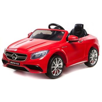 Mercedes - S63 Coche Eléctrico Infantil, 12 Voltios,control Remoto 2,4ghz, 1 Plaza/s