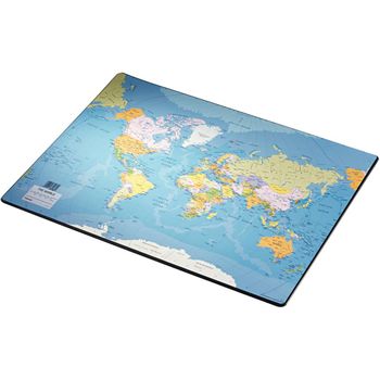 Almohadilla De Escritorio Europost Mapa Del Mundo 40x53 Cm Esselte