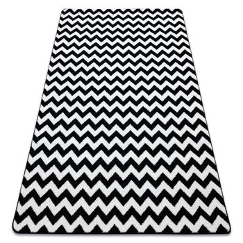 Alfombra Sketch - F561 Crema/negro - Zigzag 160x220 Cm