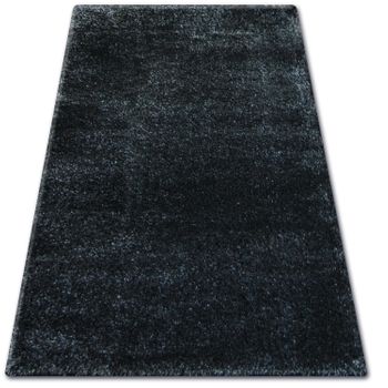 Alfombra Shaggy Narin P901 Negro 120x170 Cm