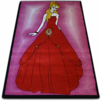 Alfombra Kids Princesa Rosa C425 180x270 Cm