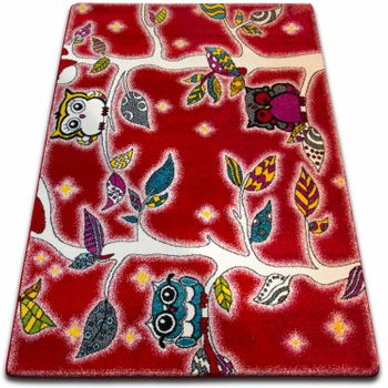 Alfombra Kids Bosque Rojo C427 200x280 Cm