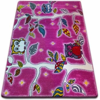 Alfombra Kids Bosque Rosa C427 240x330 Cm