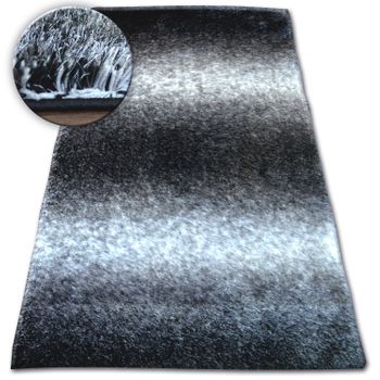 Alfombra Shaggy Space 3d B315 Negro/gris 120x170 Cm