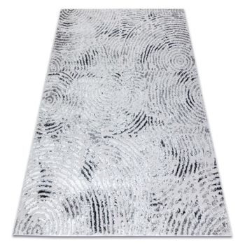 Alfombra Mefe Moderna 8725 Círculos Huella Dactilar - Structural Dos  240x330 Cm