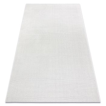 Alfombra De Cuerda Sisal Flat 48663/060 Liso Crema 200x290 Cm