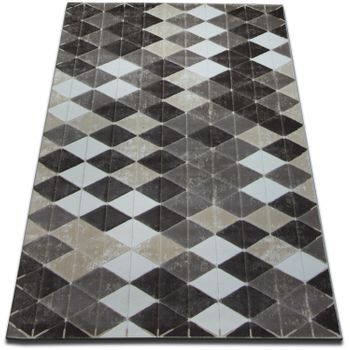 Alfombra Acrílica Yazz 7660 Beige Oscuro/marrón 133x190 Cm