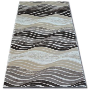 Alfombra Acrílica Yazz 1760 Marrón/beige Oscuro 133x190 Cm