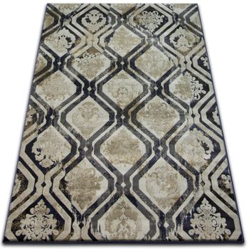 Alfombra Drop Jasmine 031 Gris Claro/azul Oscuro 133x190 Cm