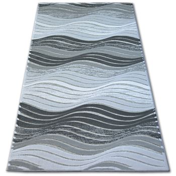 Alfombra Acrílica Yazz 1760 Gris 133x190 Cm