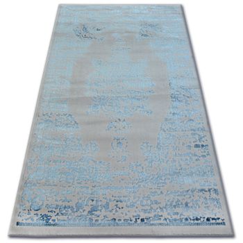 Alfombra Acrílica Manyas 0917 Gris/azul 200x300 Cm