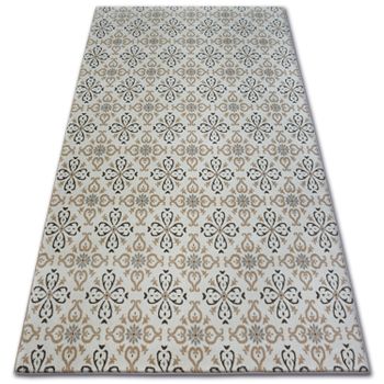 Alfombra Argent - W4949 Flores Crema 160x220 Cm