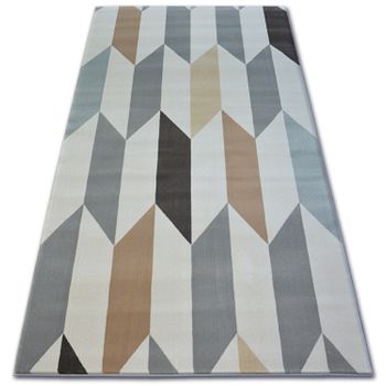 Alfombra Argent - W4937 Rombos Crema 133x190 Cm