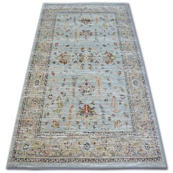 Alfombra Argent - W7039 Flores Azul/crema 133x190 Cm