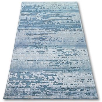 Alfombra Acrílica Yazz 3520 Nubes Azul/crema 80x150 Cm