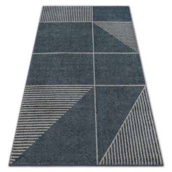 Alfombra Soft 8043 Moderno Etno Gris 120x170 Cm