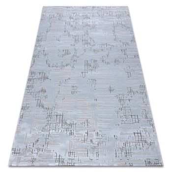 Alfombra Acrílica Dizayn 8840 Azul Claro 100x200 Cm