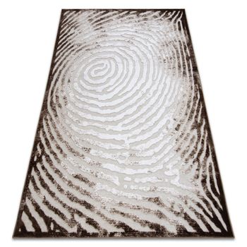 Alfombra Acrílica Yazz W8535 Tronco Anillos De Tronco De Árbol Beige 133x190 Cm