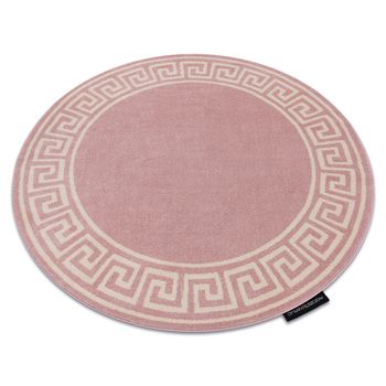 Alfombra Hampton Grecos Círculo Rosa Circulo 140 Cm