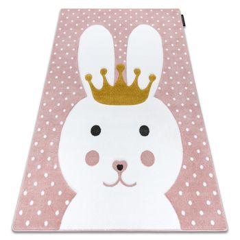 Alfombra Petit Bunny Conejito Conejo Rosa 160x220 Cm