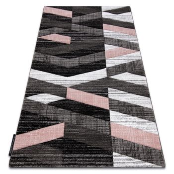 Alfombra Alter Bax Rayas Rosado 80x150 Cm