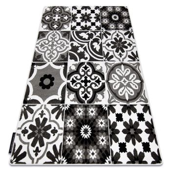 Alfombra Alter Porto Flores Gris 140x190 Cm