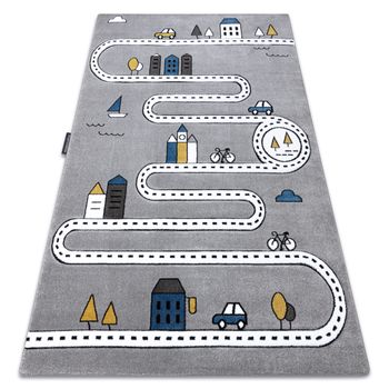 Alfombra Petit Street Calle Gris 80x150 Cm