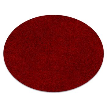 Alfombra Eton Círculo  Rojo Circulo 150 Cm