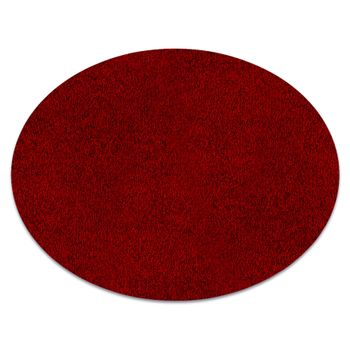 Alfombra Eton Círculo  Rojo Circulo 170 Cm
