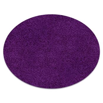 Alfombra Eton Círculo  Violeta Circulo 170 Cm