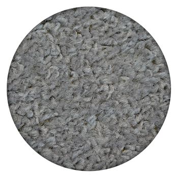 Alfombra Eton Círculo  Plateado Circulo 133 Cm