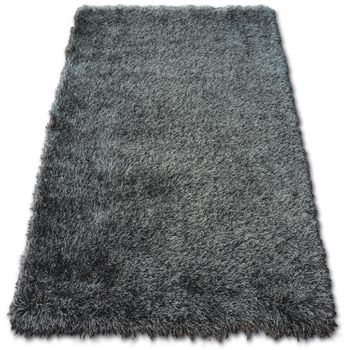 Alfombra Love Shaggy Modelo 93600 Negro 80x150 Cm