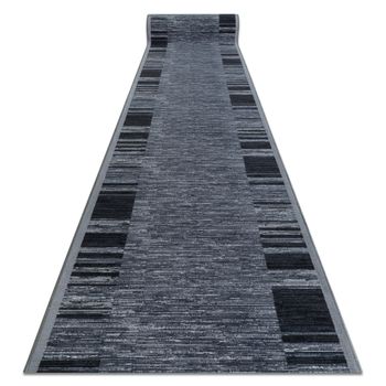 Alfombra De Pasillo Con Refuerzo De Goma  Adagio Gris 57x100 Cm