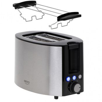 TOSTADORA PLÁSTICO 2PC 900W GRANDE NEGRA: 24,00 €