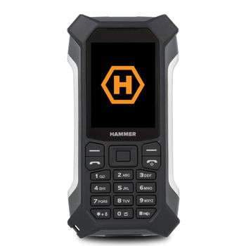 Smartphone Hammer Energy X 4g Lte Resistente Al Agua Ip69, Negro / Naranja  con Ofertas en Carrefour