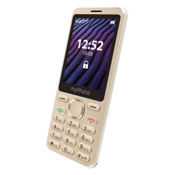 Teléfono Myphone Maestro 2 Ultra Slim Interfaz Simplificada Dorado