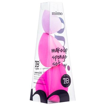 Mimo Cosmetics Esponja De Maquillaje 3 Uds Pink