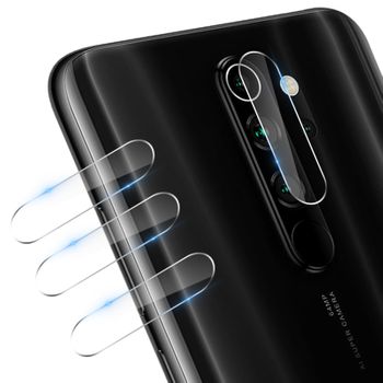 4x Cristales Templados De 3mk 9h Cámara Trasera Xiaomi Redmi Note 8 Pro