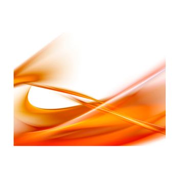 Papel Pintado 3d -  Abstracto - Naranja (300x231 Cm)