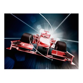 Papel Pintado 3d -  Velocidad Y Dinámica De Fórmula 1 (250x193 Cm)