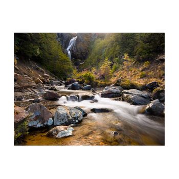 Papel Pintado 3d -  Ohakune - Waterfalls In New Zealand (200x154 Cm)