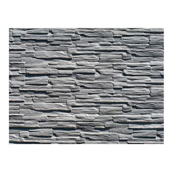 Pack 2 paneles acústicos decorativos 240x60 cm, Roble Nordish y Gris  ACUSTIC