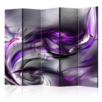 Biombo - Purple Swirls Ii  (225x172 Cm)