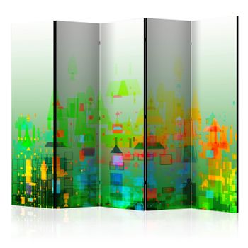 Biombo - Abstract City Ii  (225x172 Cm)