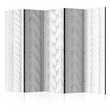Biombo - White Knit Ii  (225x172 Cm)