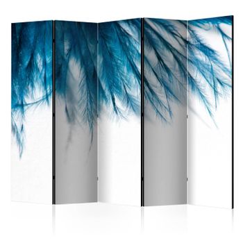 Biombo - Sapphire Feathers Ii  (225x172 Cm)